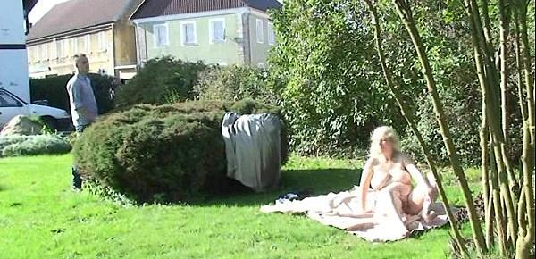  Wife catches them fucking outdoor